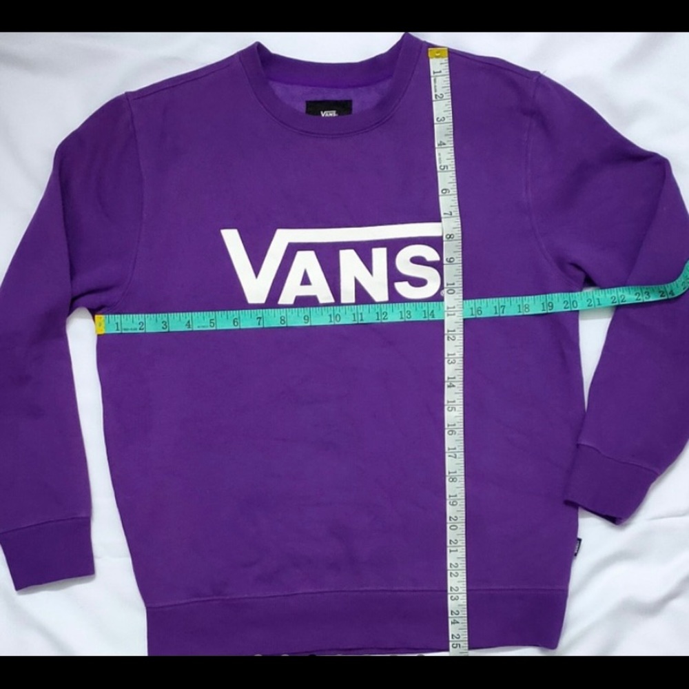 VANS x Peanuts Crewneck (L, Boy/Girl, Purple)